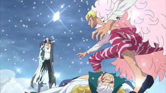 Fulminante! Aokiji vs Doflamingo!