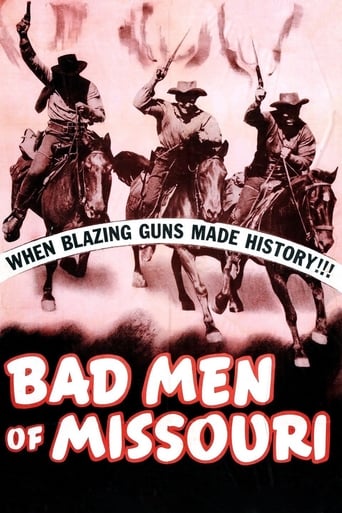 Poster för Bad Men of Missouri