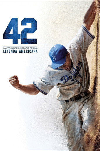 Póster de 42: La verdadera historia de una leyenda americana
