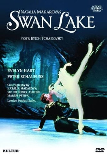 Tchaikovsky - Natalia Makarova's Swan Lake  Hart, Schaufuss, London Festival Ballet poster