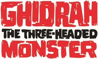 Ghidorah, the Three-Headed Monster logo