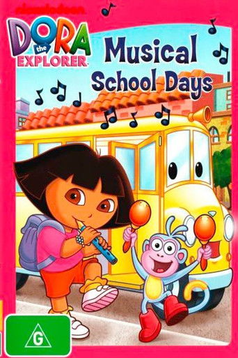 Dora the Explorer: Musical School Days (2007) official movie poster - Family, Animation film