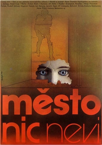 Poster of Město nic neví