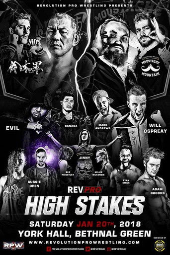 RevPro: High Stakes 2018 poster