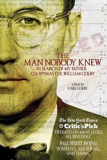 Poster för The Man Nobody Knew: In Search of My Father, CIA Spymaster William Colby