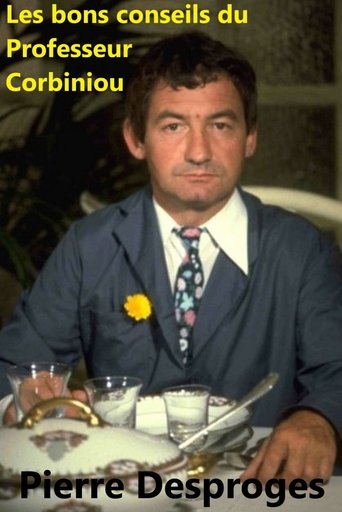 Poster of Pierre Desproges, les bons conseils du Professeur Corbiniou