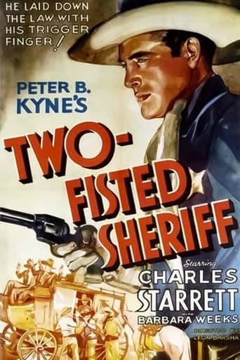 Poster för Two-Fisted Sheriff