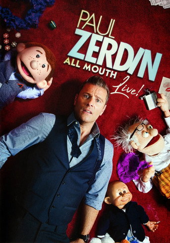 Paul Zerdin: All Mouth poster