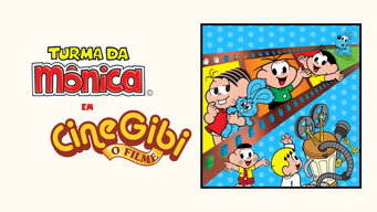 Cena de Turma da Mônica em Cine Gibi: O Filme