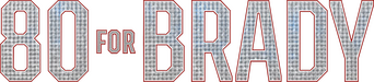 80 for Brady logo