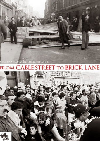 From Cable Street to Brick Lane poster