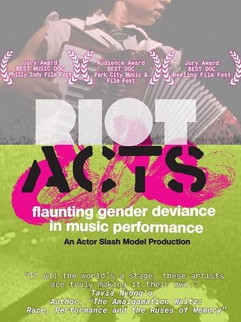 Poster för Riot Acts: Flaunting Gender Deviance in Music Performance