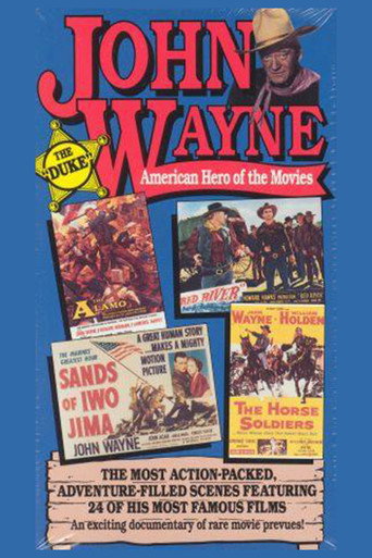 John Wayne: American Hero Of The Movies movie poster