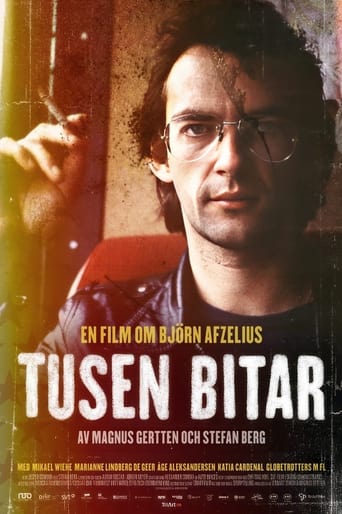 Poster för Tusen bitar  en film om Björn Afzelius