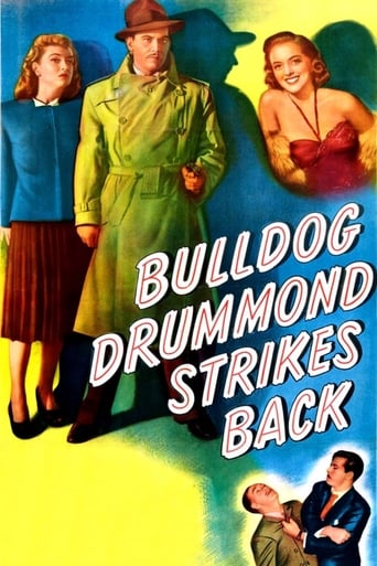 Poster för Bulldog Drummond Strikes Back