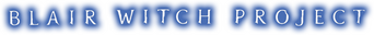 The Blair Witch Project logo