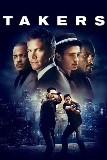 Movie poster: Takers (2010) พลิกแผนปล้นระห่ำนรก