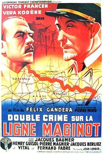 Poster för Double crime on the Maginot line