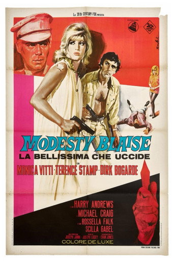 Modesty Blaise, superagente femenino — Pósters 17