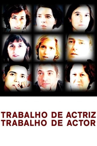 Poster of Trabalho de Actriz, Trabalho de Actor