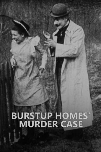 Poster för Burstup Holmes' Murder Case