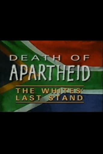 Poster of Death of Apartheid