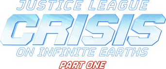 Justice League: Crisis on Infinite Earths Part One logo