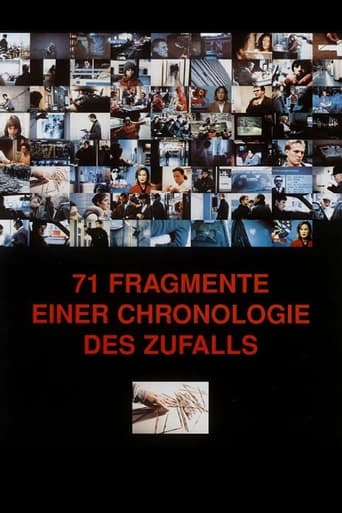 poster 71 Fragments of a Chronology of Chance