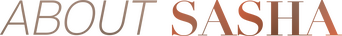 About Sasha logo