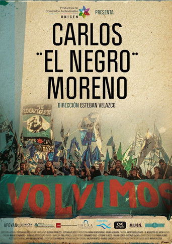 Carlos “El Negro” Moreno poster