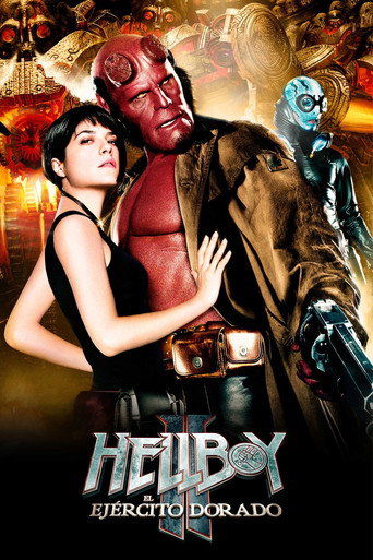 Póster de Hellboy II: El Ejército Dorado