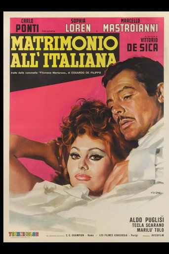 Marriage Italian Style poster