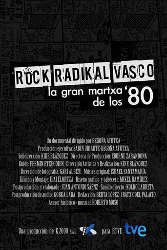 Poster of Rock Radikal Vasco: La gran martxa de los 80