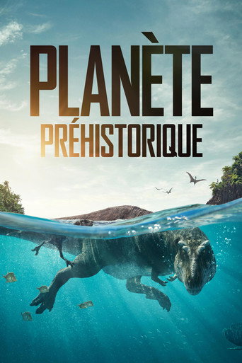 Planète préhistorique — affiche alternative