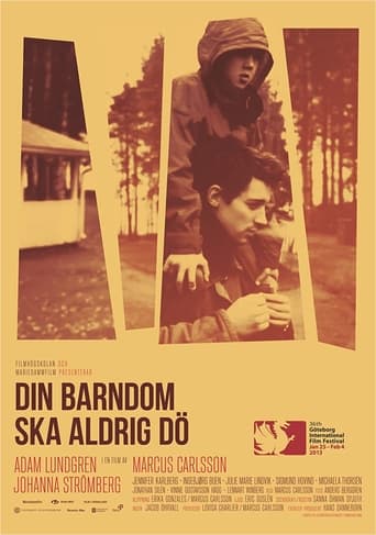 Poster för Din barndom ska aldrig dö