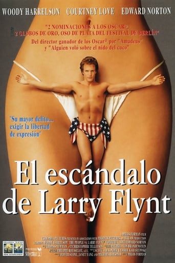 Poster of El escándalo de Larry Flynt