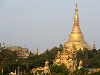 Myanmar, the Shwedagon Pagoda