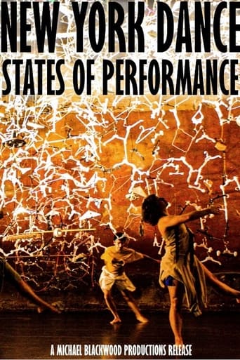 Poster för New York Dance States of Performance