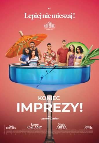 Plakat Koniec imprezy!