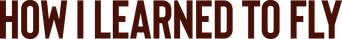 How I Learned to Fly logo