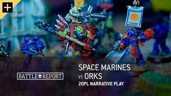 Battle at the Farm – Space Marines vs Orks