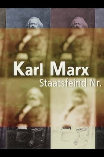 Poster of Karl Marx - Staatsfeind Nr. 1