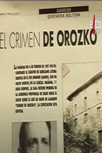 El crimen de Orozko. Crónica de una muerte anunciada poster