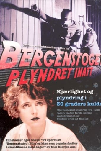 Poster för Bergenstoget plyndret i natt