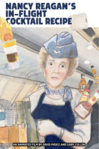Nancy Reagan's In-Flight Cocktail Recipe poster