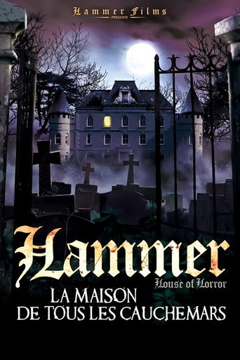 Hammer La Maison de tous les Cauchemars — affiche alternative