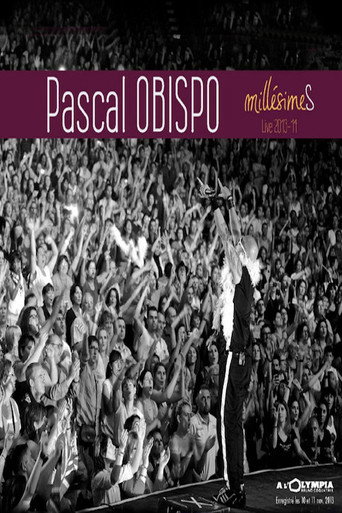Pascal Obispo ‎– Millésimes (Live 2013-14) poster