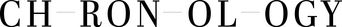 Chronology logo