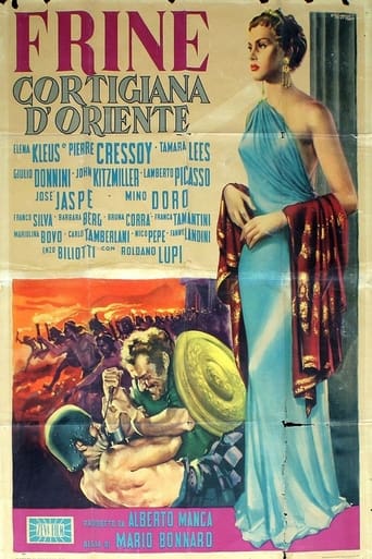 Poster för Frine cortigiana d'Oriente