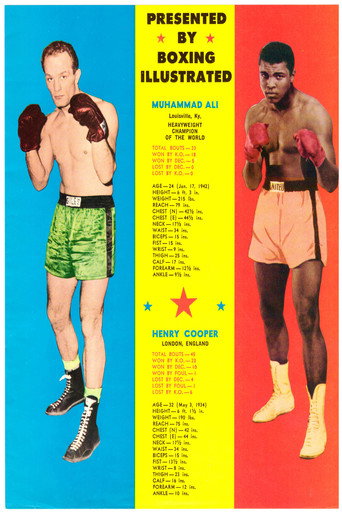 Muhammad Ali vs. Henry Cooper 18-06-1963 poster